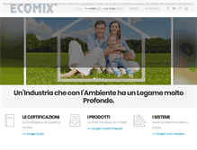 Tablet Screenshot of ecomix.it